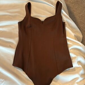 Abercrombie brown bodysuit